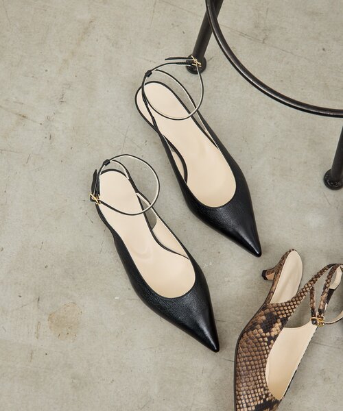 GALLARDAGALANTE（ガリャルダガランテ）の「【2.718】ストラップパンプス（ブーツ・レディース・ブラウン/ブラック・38/37/36）」の16枚目の写真