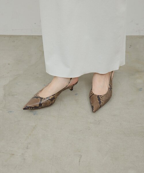 GALLARDAGALANTE（ガリャルダガランテ）の「【2.718】ストラップパンプス（ブーツ・レディース・ブラウン/ブラック・38/37/36）」の6枚目の写真