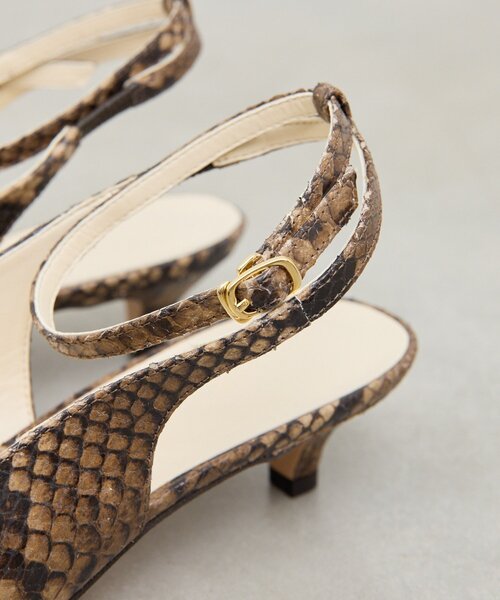 GALLARDAGALANTE（ガリャルダガランテ）の「【2.718】ストラップパンプス（ブーツ・レディース・ブラウン/ブラック・38/37/36）」の3枚目の写真