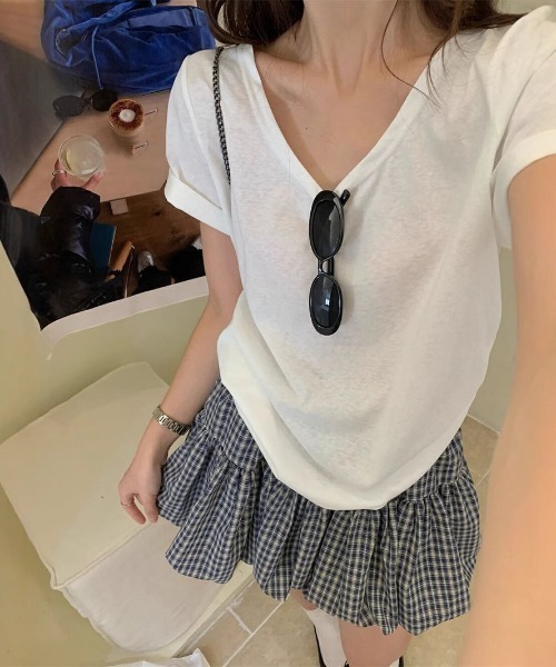 セール】Volume Gather Mini Skirt / ボリューム ギャザー