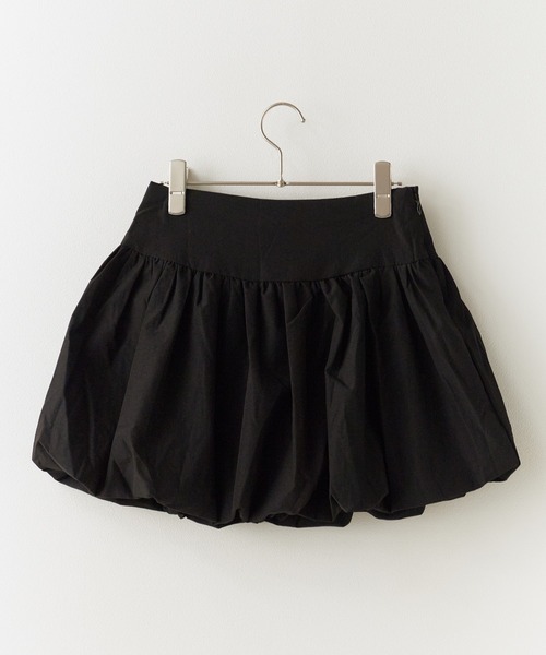 ROOPTOKYO（ループトウキョウ）の「Volume Gather Mini Skirt / ボリューム ギャザーバルーンスカート 秋物 秋服 2026年秋冬（スカート・レディース・ホワイト/チェック/ブラック・FREE）」の10枚目の写真