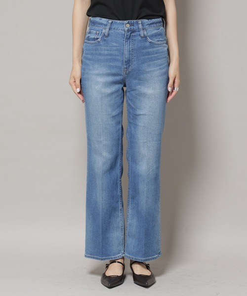 Healthy denim（ヘルシーデニム）の「Healthy DENIM/Lotus フレアデニム（デニムパンツ・レディース・ブルー/ダークブルー・22/23/24）」の16枚目の写真