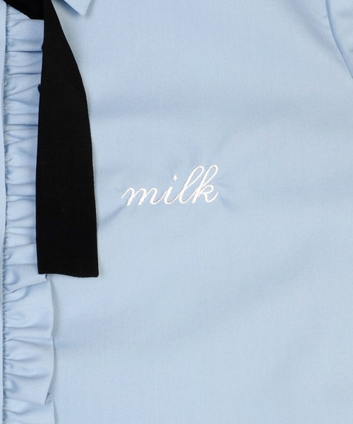 MILK(ミルク)の「Bow tie ブラウス(シャツ/ブラウス・レディース・C/A/B・FREE)」の5枚目の写真
