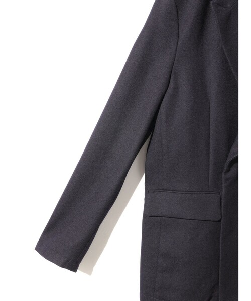 MIDIUMISOLID（ミディウミソリッド）の「MIDIUMISOLID Men’s ウールサージジャケット（ダウンジャケット/コート・メンズ・ブラック/ネイビー・48）」の14枚目の写真
