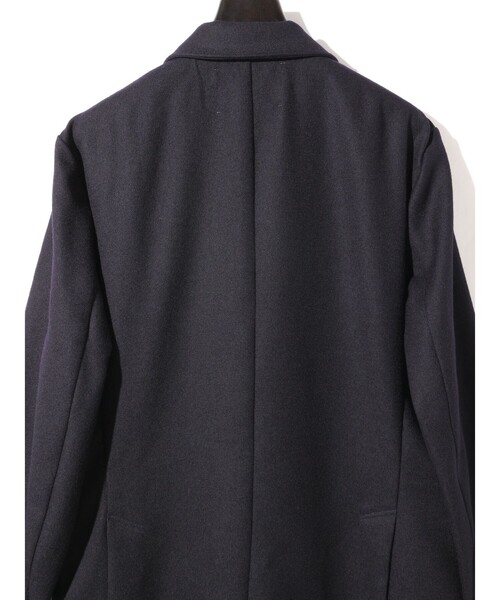 MIDIUMISOLID（ミディウミソリッド）の「MIDIUMISOLID Men’s ウールサージジャケット（ダウンジャケット/コート・メンズ・ブラック/ネイビー・48）」の18枚目の写真