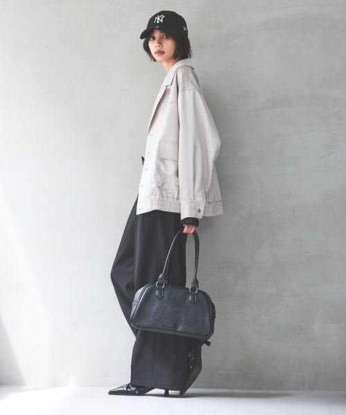 PAGEBOY（ページボーイ）の「イージケアスラックス《マシンウォッシャブル》（スラックス・レディース・ブラック/グレー/ベージュ・SMALL/MEDIUM）」の9枚目の写真