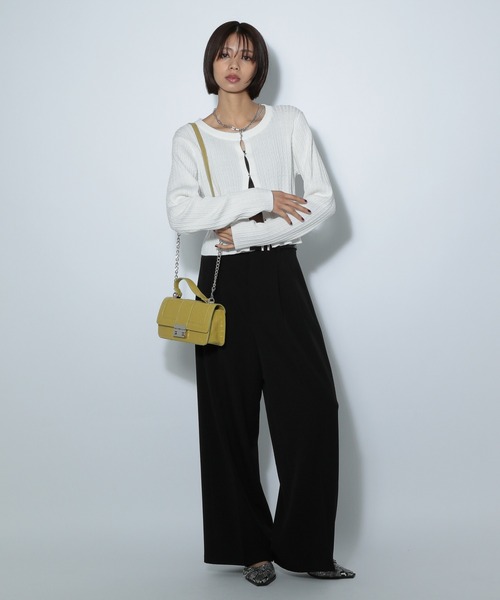 PAGEBOY（ページボーイ）の「イージケアスラックス《マシンウォッシャブル》（スラックス・レディース・ブラック/グレー/ベージュ・SMALL/MEDIUM）」の22枚目の写真