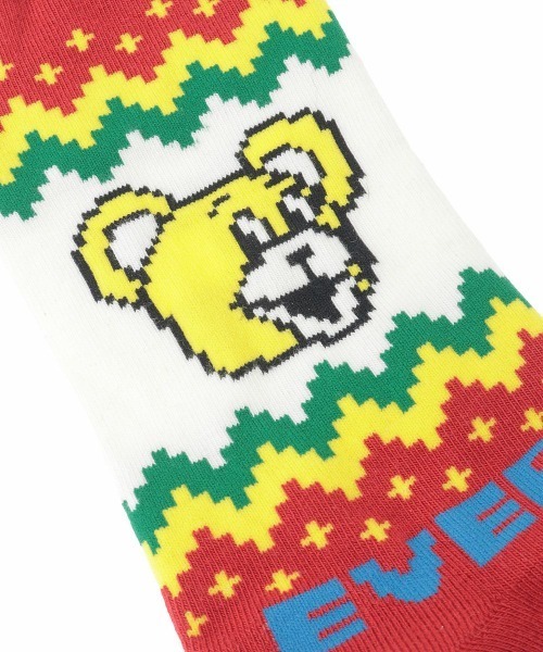 Candy Stripper（キャンディストリッパー）の「NEVER EVER NORDIC ソックス（ソックス/靴下・レディース・レッド/エメラルド・FREE）」の5枚目の写真