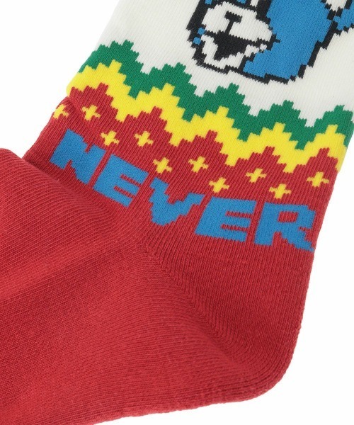 Candy Stripper（キャンディストリッパー）の「NEVER EVER NORDIC ソックス（ソックス/靴下・レディース・レッド/エメラルド・FREE）」の6枚目の写真