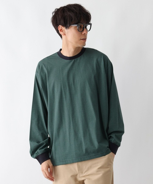 FOUND GOOD（ファウンドグッド）の「ボーダーLS/T（Tシャツ/カットソー・メンズ・グレー系5/ブラック/グリーン・XL/M/L）」の13枚目の写真