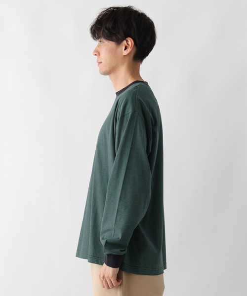 FOUND GOOD（ファウンドグッド）の「ボーダーLS/T（Tシャツ/カットソー・メンズ・グレー系5/ブラック/グリーン・XL/M/L）」の15枚目の写真