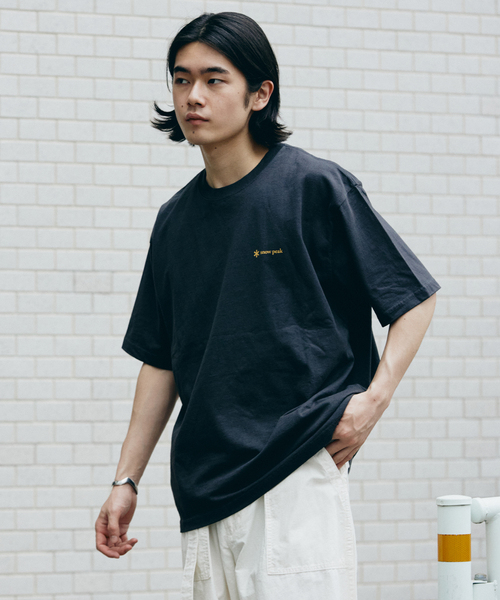 JOURNAL STANDARD（ジャーナルスタンダード）の「snow peak / スノーピーク 別注 UCCP Mt. Tanigawa 谷川岳 プリント T（Tシャツ/カットソー・メンズ・ホワイト/ブラック系その他・MEDIUM/LARGE/X-LARGE）」の2枚目の写真