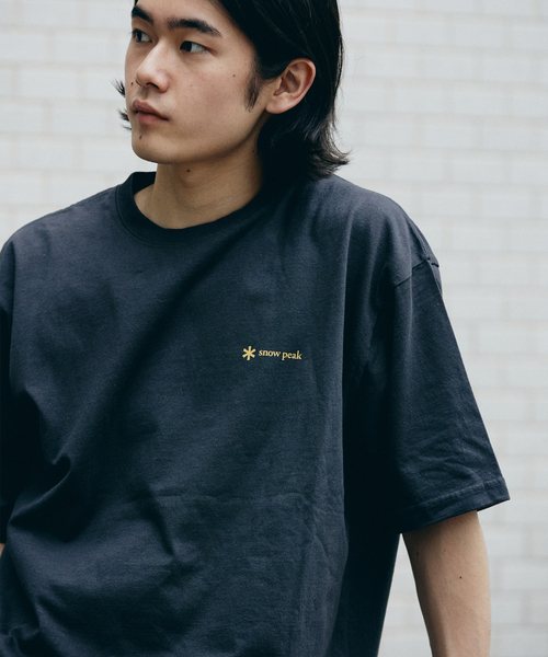 JOURNAL STANDARD（ジャーナルスタンダード）の「snow peak / スノーピーク 別注 UCCP Mt. Tanigawa 谷川岳 プリント T（Tシャツ/カットソー・メンズ・ホワイト/ブラック系その他・MEDIUM/LARGE/X-LARGE）」の6枚目の写真