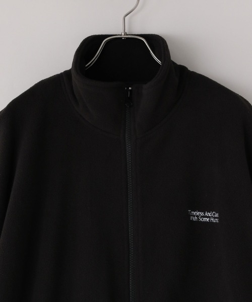 LOWRYS FARM（ローリーズファーム）の「【LFM(U)】FLEECE ZIP ブルゾン　 592723（ブルゾン・メンズ・ブラック/チャコールグレー・MEDIUM/LARGE）」の15枚目の写真