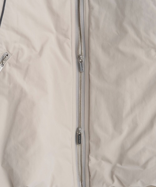 MAISON SPECIAL(メゾンスペシャル)の「Velour Combination Puffer Blouson/ベロアコンビパッファーブルゾン(ブルゾン・レディース・グリーン/ピンク/ホワイト・FREE)」の16枚目の写真