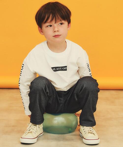 THE SHOP TK (ザ ショップ ティーケー )の「【110-160/洗濯機OK】のびーるパンツストレート(その他パンツ・キッズ・ブラック/ネイビー/ライトベージュ・11/12/15 /13/14/16)」の5枚目の写真