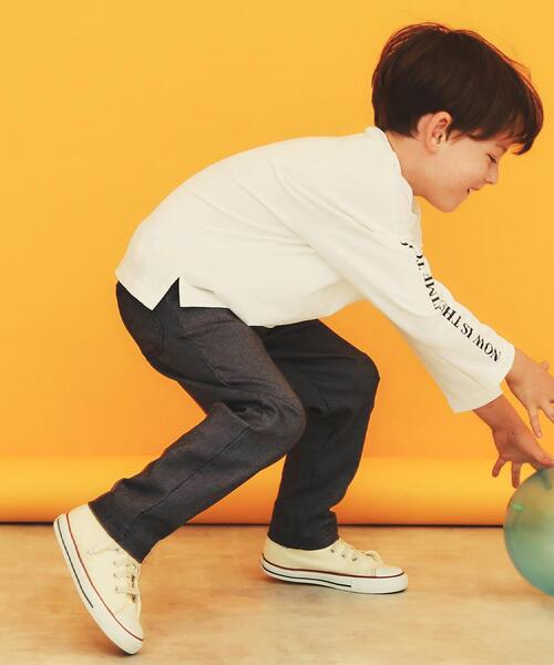 THE SHOP TK (ザ ショップ ティーケー )の「【110-160/洗濯機OK】のびーるパンツストレート(その他パンツ・キッズ・ブラック/ネイビー/ライトベージュ・11/12/15 /13/14/16)」の6枚目の写真