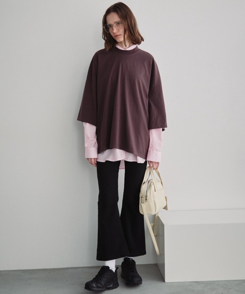 Auntie Rosa Holiday(アンティローザホリデー)の「セミフレアストレッチパンツ / サイズ展開あり(その他パンツ・レディース・ブラック・SMALL/MEDIUM)」の5枚目の写真