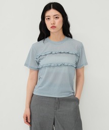 Enewd nina ボーダーオフショルトップス Beige Enewd nina｜エニュードニーナのトップス通販 - ZOZOTOWN