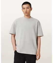 ALLSAINTS（オールセインツ）の「HAVEN EMBROIDERED LOGO OVERSIZED T-SHIRT | HAVEN 刺繍 ロゴ オーバーサイズ Tシャツ（Tシャツ/カットソー・メンズ）」