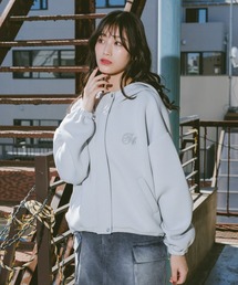 repipi armario（レピピ アルマリオ）の「モチモチフーディージャケット（ブルゾン）」