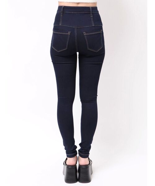 セール】【ELDER】NUDEハイウエストデニム（デニムパンツ）｜EMODA