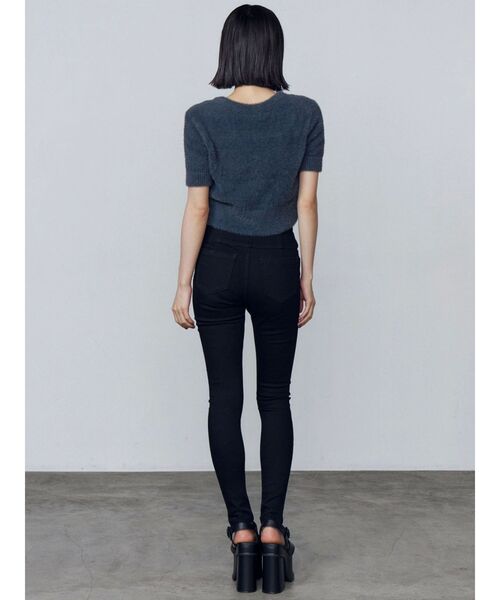EMODA ELDER NUDE ブラック スキニーデニム サイズ2 ELDER】NUDEハイウエストデニム（デニムパンツ）｜EMODA（エモダ）の