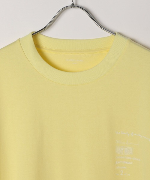 GLOBAL WORK(グローバルワーク)の「アソートコットンTシャツ/CLEAN MODE/587649(Tシャツ/カットソー・メンズ・イエロー系その他5/ブルー系その他6/ホワイト系その他5/ブラック系その他/ネイビー系8/グレー系その他5・L/M/S)」の16枚目の写真