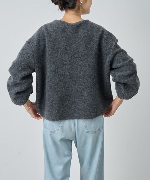 セール】ウールパイルニットプルオーバー（ニット/セーター