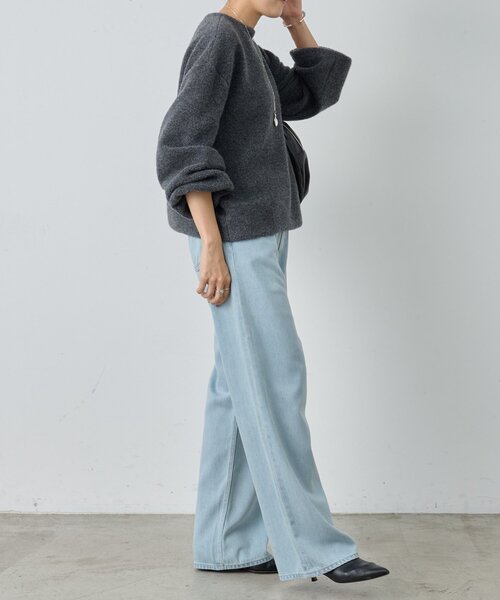 セール】ウールパイルニットプルオーバー（ニット/セーター