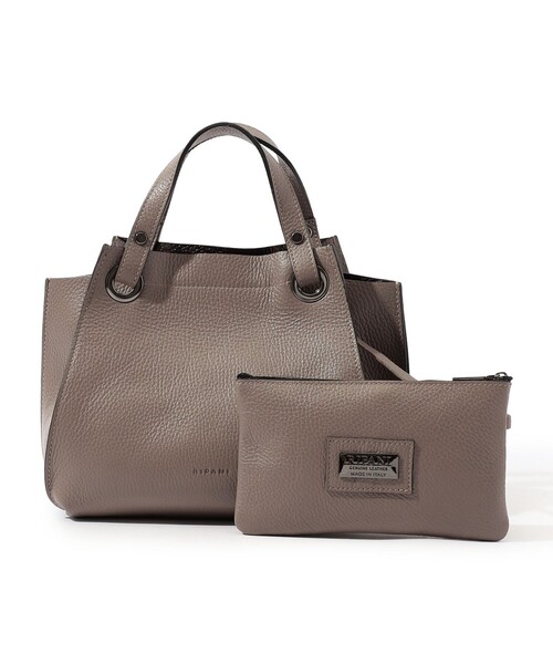 RIPANI(リパーニ)の「RIPANI AIRONE M ショルダーバッグ(ショルダーバッグ・レディース・ブラック/グレー・FREE)」の2枚目の写真