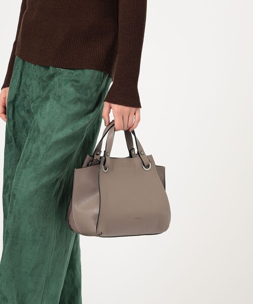 RIPANI(リパーニ)の「RIPANI AIRONE M ショルダーバッグ(ショルダーバッグ・レディース・ブラック/グレー・FREE)」の9枚目の写真