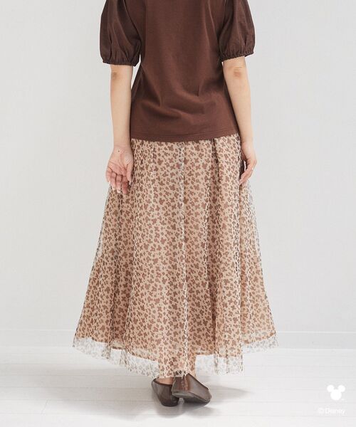 Disney（ディズニー）の「ミッキー/レオパード柄チュールスカート（スカート・レディース・ライトベージュ・FREE）」の20枚目の写真