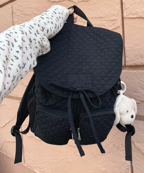 INTER FACTORY(インターファクトリー)の「ちょこび - マザーズリュック made in INTER FACTORY(バックパック/リュック・レディース・アイボリー/カーキ/ブラック・FREE)」の14枚目の写真