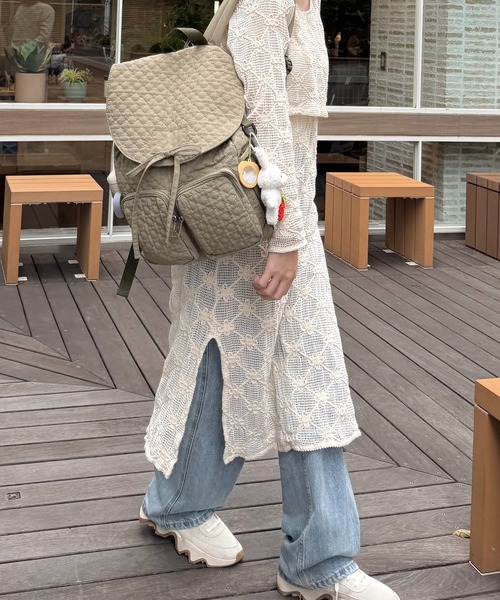 ベージュ りあこ様 ちょこび - マザーズリュック made in INTER FACTORY（バックパック