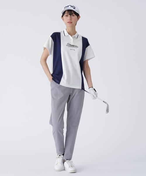 セール】【PING APPAREL】全方向コットンストレッチツイルテーパード