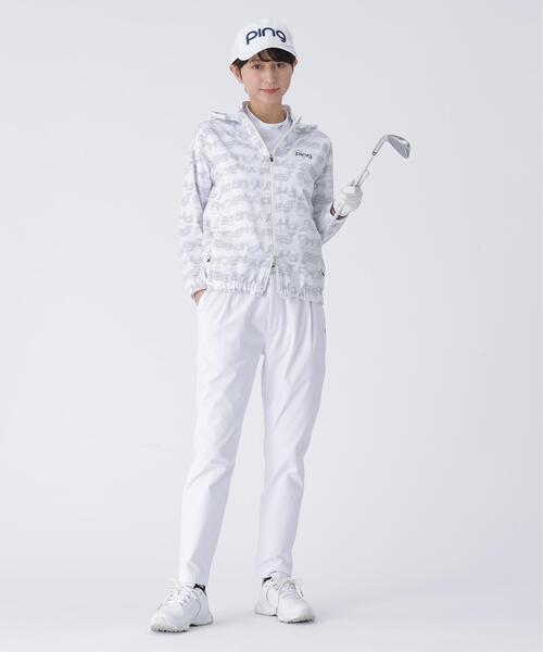 セール】【PING APPAREL】全方向コットンストレッチツイルテーパード