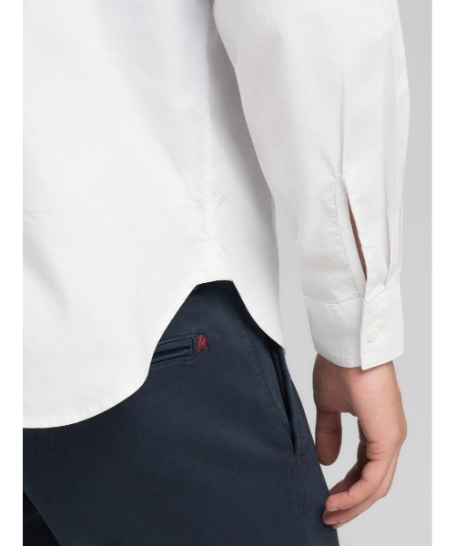 REPLAY（リプレイ）の「オックスフォードコットンシャツ（シャツ/ブラウス・メンズ・ホワイト・X-LARGE/LARGE/MEDIUM/SMALL）」の4枚目の写真
