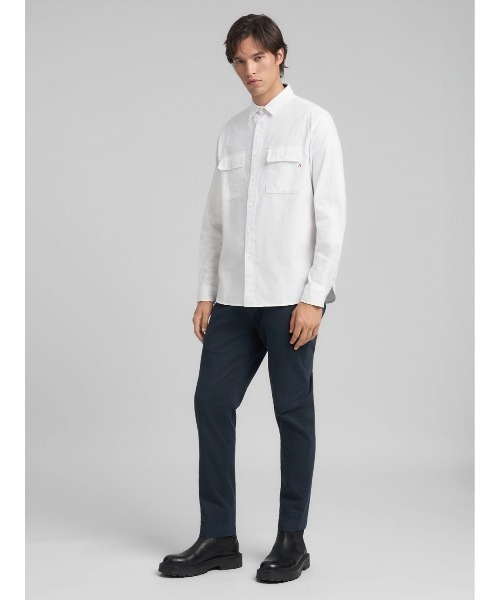 REPLAY（リプレイ）の「オックスフォードコットンシャツ（シャツ/ブラウス・メンズ・ホワイト・X-LARGE/LARGE/MEDIUM/SMALL）」の7枚目の写真
