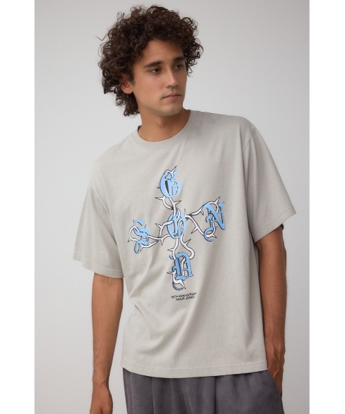 AZUL by moussy(アズールバイマウジー)の「【NAS】ビンテージラップ半袖TEE(Tシャツ/カットソー・メンズ・グレー/ブラック・FREE)」の15枚目の写真