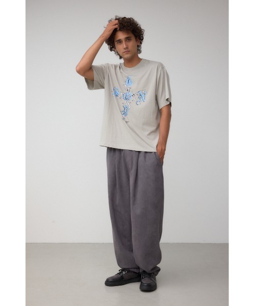 AZUL by moussy(アズールバイマウジー)の「【NAS】ビンテージラップ半袖TEE(Tシャツ/カットソー・メンズ・グレー/ブラック・FREE)」の16枚目の写真