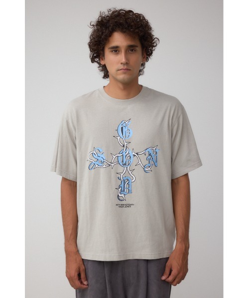 AZUL by moussy(アズールバイマウジー)の「【NAS】ビンテージラップ半袖TEE(Tシャツ/カットソー・メンズ・グレー/ブラック・FREE)」の17枚目の写真