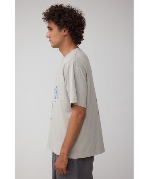 AZUL by moussy(アズールバイマウジー)の「【NAS】ビンテージラップ半袖TEE(Tシャツ/カットソー・メンズ・グレー/ブラック・FREE)」の18枚目の写真