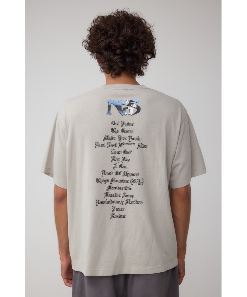 AZUL by moussy(アズールバイマウジー)の「【NAS】ビンテージラップ半袖TEE(Tシャツ/カットソー・メンズ・グレー/ブラック・FREE)」の19枚目の写真