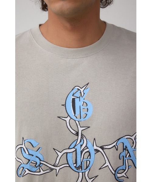 AZUL by moussy(アズールバイマウジー)の「【NAS】ビンテージラップ半袖TEE(Tシャツ/カットソー・メンズ・グレー/ブラック・FREE)」の21枚目の写真