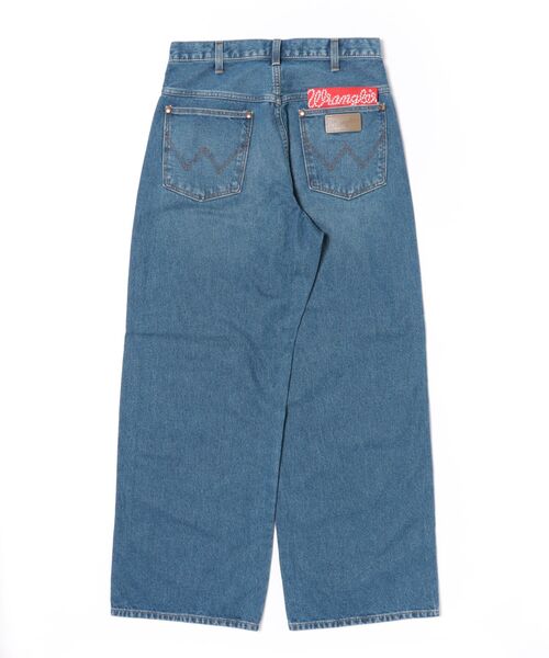 Lee（リー）の「Wrangler/ラングラー【US ORIGINAL】ワイドジーンズ/ワイドデニムパンツ（デニムパンツ・メンズ・ブルー・SMALL/LARGE/MEDIUM）」の2枚目の写真