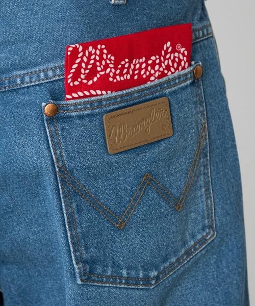 Lee（リー）の「Wrangler/ラングラー【US ORIGINAL】ワイドジーンズ/ワイドデニムパンツ（デニムパンツ・メンズ・ブルー・SMALL/LARGE/MEDIUM）」の11枚目の写真