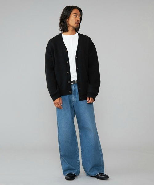 Lee（リー）の「Wrangler/ラングラー【US ORIGINAL】ワイドジーンズ/ワイドデニムパンツ（デニムパンツ・メンズ・ブルー・SMALL/LARGE/MEDIUM）」の12枚目の写真