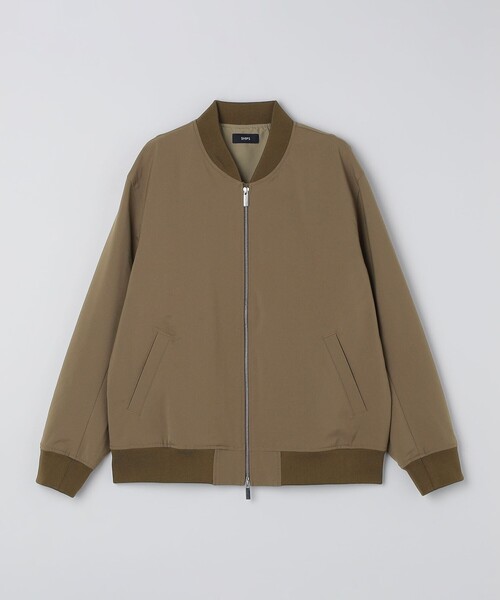 SHIPS（シップス）の「SHIPS: SOLOTEX(R) ストレッチ ミリタリー ブルゾン（ブルゾン・メンズ・ダークグレー/キャメル/ブラック・SMALL/MEDIUM/LARGE/X-LARGE）」の4枚目の写真