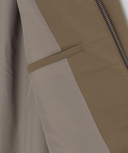 SHIPS（シップス）の「SHIPS: SOLOTEX(R) ストレッチ ミリタリー ブルゾン（ブルゾン・メンズ・ダークグレー/キャメル/ブラック・SMALL/MEDIUM/LARGE/X-LARGE）」の12枚目の写真